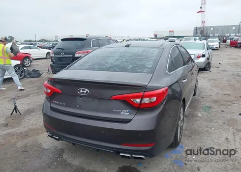 2015 Hyundai Sonata Limited 2.0T from USA, damaged, VIN 5NPE34AB3FH146232